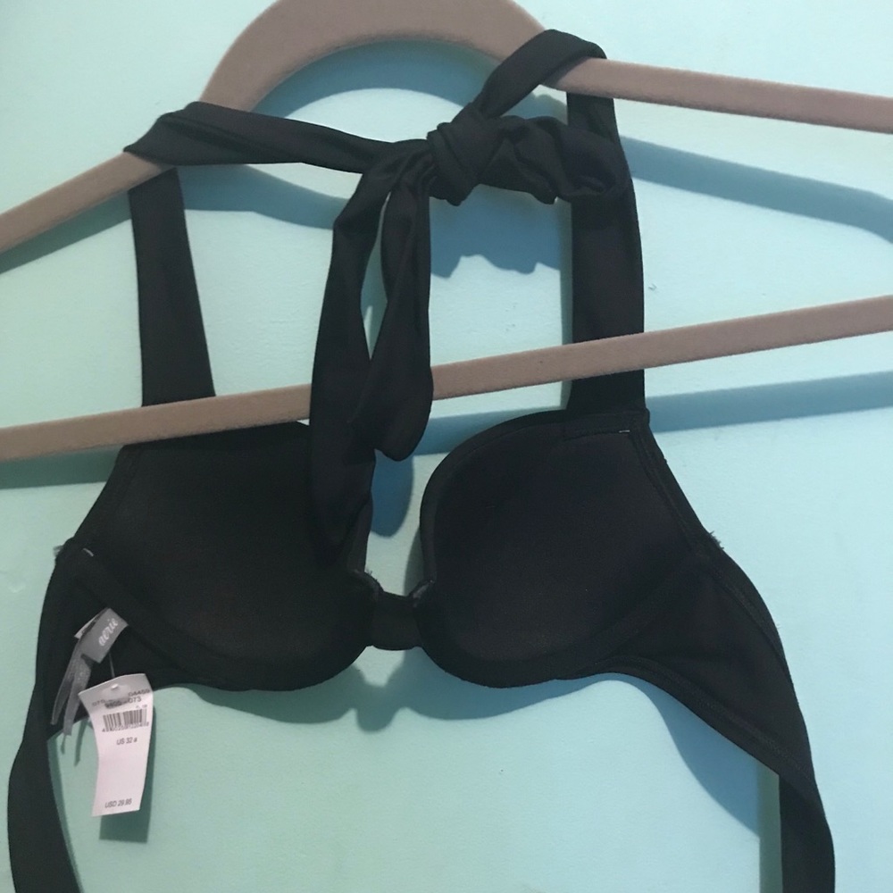 American eagle black Bikini top